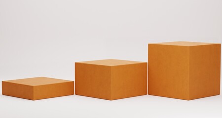 3D Podium Product Display