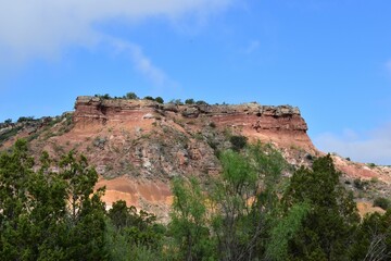 Fototapeta na wymiar Picturesque view of Palo Duro Canyon State Park in Texas, USA