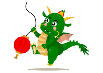 Happy Chinese Dragon New Year 2024