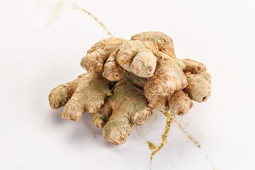 Raw ginger root fot cooking