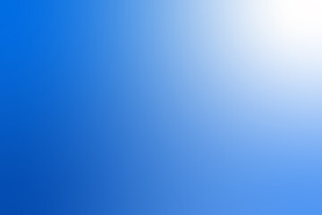 Blue and white abstract gradient background