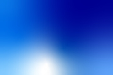 Blue and white abstract gradient background