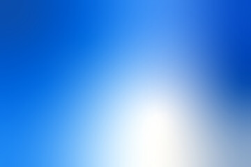 Blue and white abstract gradient background