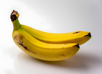 Bananenb&uuml;ndel auf neutralem Hintergrund &ndash; Symbol f&uuml;r gesunde Ern&auml;hrung