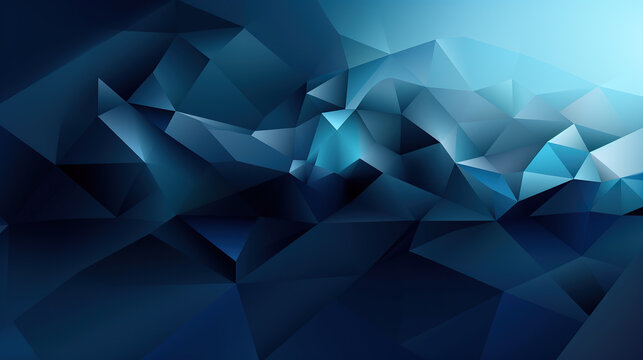 Abstract Blue Scientific Background. Created With Generative AI Technology. 