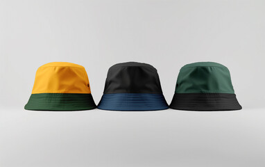 Front view hat mockup template design