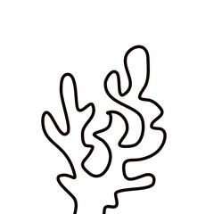 Coral Outline