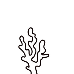 Coral Outline