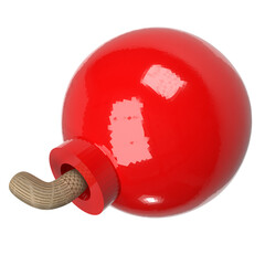 The red bomb png image