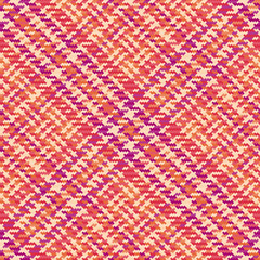 Background vector seamless of check texture fabric with a tartan textile plaid pattern.