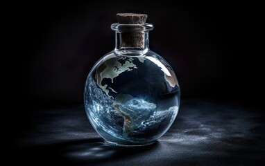 world in a bottle
