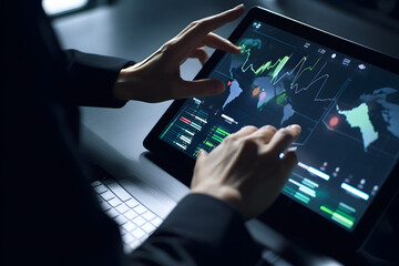 A financial analyst analyzing financial data and market trends to provide investment recommendations. Generative AI