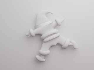 Santa, image, red, snow, Christmas, set, wallpaper