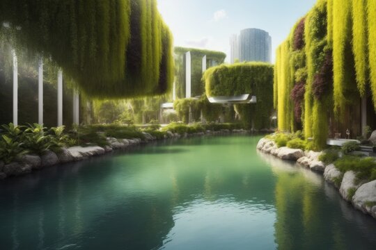 a futuristic ECO-city
