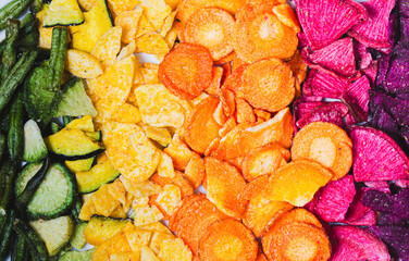 Dehydrated Vegetables - Food preservation includes processes that make food more resistant to microorganism growth and slow the oxidation of fats. 