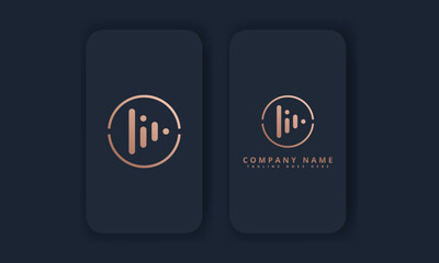 Play Logo Button Application Icon Logo Design Concept.