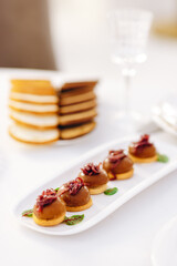 A sweet dessert for breakfast