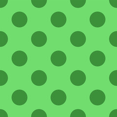 Polka dot vector background. Bright multi colored polka illustration.