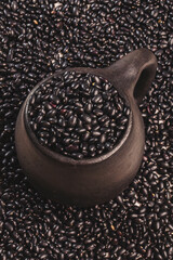 Black turtle bean - is a small, shiny variety of the common bean.