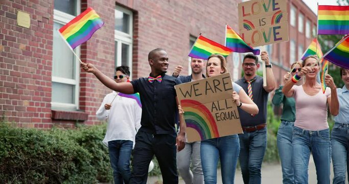 Happy Equality Rainbow Parade