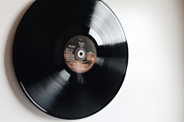 vynil vinyl record play music vintage. Generative AI Technologt