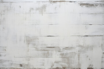 Obraz premium White grungy wood texture abstract wallpaper AI Generative