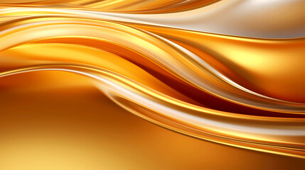 Beauty in Motion, Light Shining on Golding Splash of Oil, Creating Smooth and Elegant Swirls, Ideal for Fuel and Luxury Concepts, generative ai. - obrazy, fototapety, plakaty