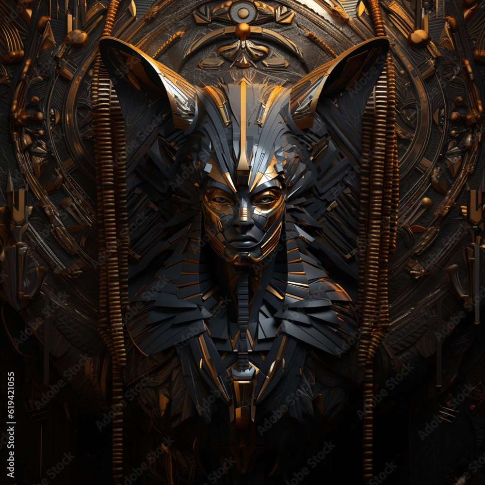 Poster the image showcases bold brushstrokes, dynamic lines, and intense colors, evoking a sense of energy 