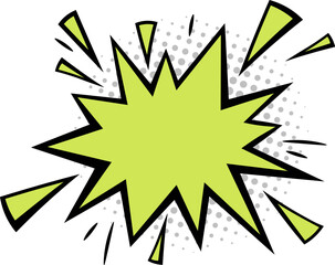 Speech Bubble Comic Style