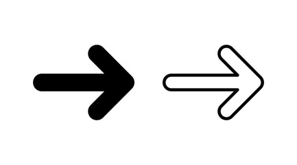 Arrow icon. Arrow symbol. Arrow icon for your web design.