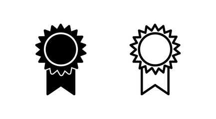 Achieve icon vector. medal icon vector. award. Certificate. approved