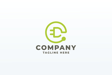 Electrika Letter E Pro Logo Template
