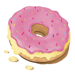 donut with sprinkles