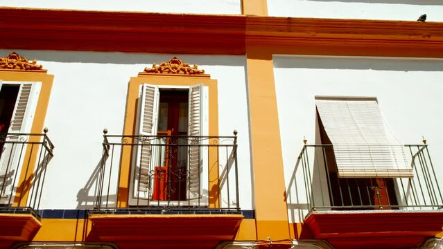 Triana Quarter, Seville, Spain, picturesque riverside neighborhood, known for its lively atmosphere, tapas bars, and traditional houses