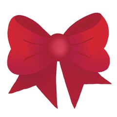 Red bow beautiful