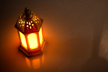 Arabic lamp with bright light