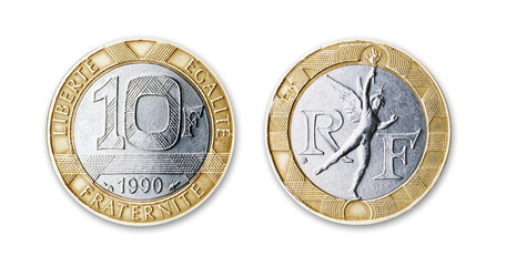 10 Franc, Frankreich
