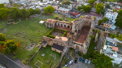 Ruinas de San Francisco, Zona Colonial, Santo Domingo, República Dominicana.