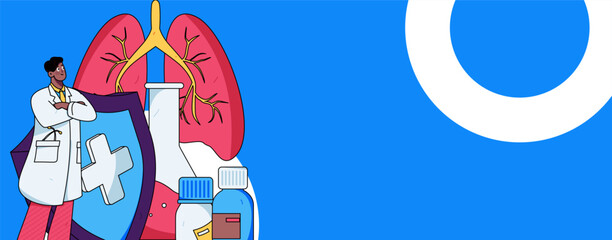 Medical Characters Anti-epidemic Flat Vector Concept Operation Hand Drawn Illustration
