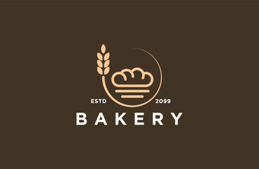 Bakery logo template