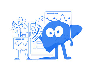 Medical Characters Anti-epidemic Flat Vector Concept Operation Hand Drawn Illustration
