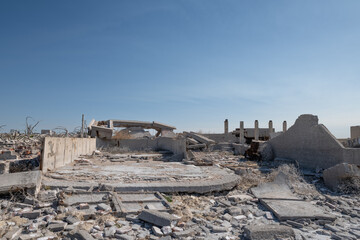 Salt Recovery Plant, Tres Lagunas, Province of Buenos Aires, Argentina.