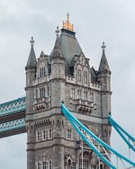 Fototapeta na wymiar Tower Bridge London up close