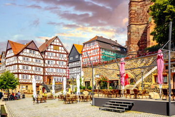 Obraz premium Altstadt, Homberg Efze, Hessen, Deutschland 