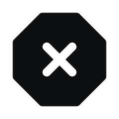 Obraz premium dangerous icon