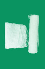 Wound dressing, patient in hospital  