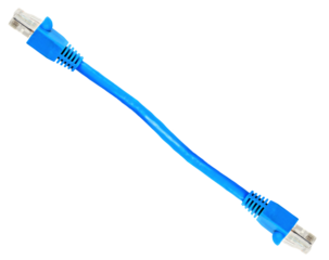 Plastic modern Blue Network Cable,