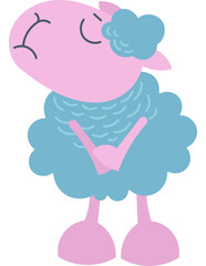 Sheep Cute Character