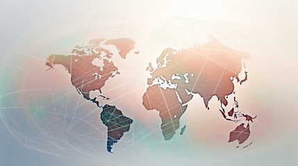 world map and globe