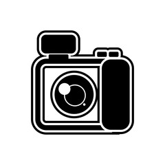No camera photo sign icon 